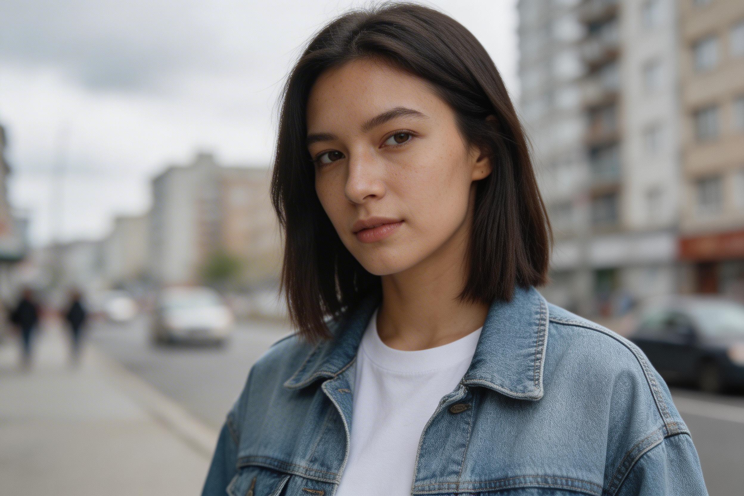 Input image: street portrait for Nano-Banana-2 edit test