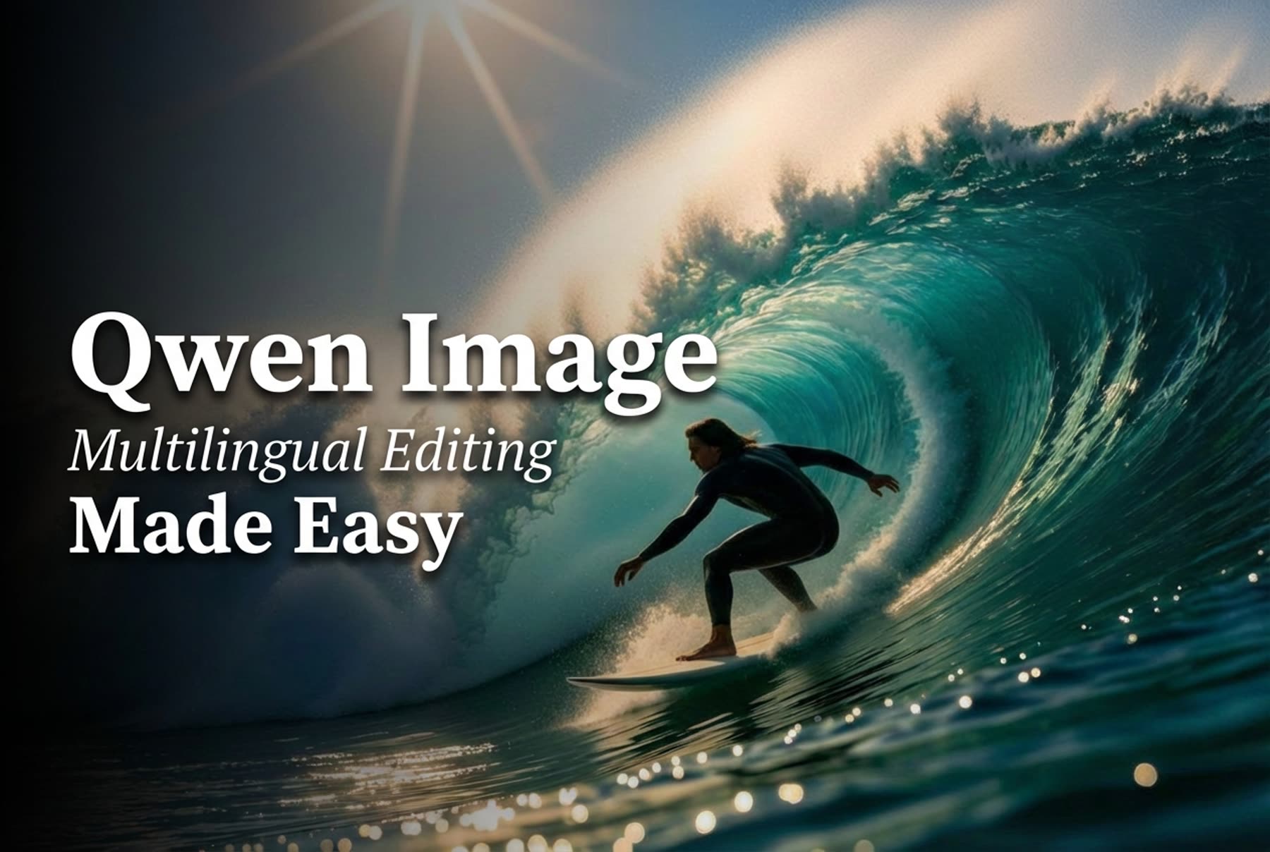 Qwen Image: Multilingual AI Image Editing & Creating Made Easy