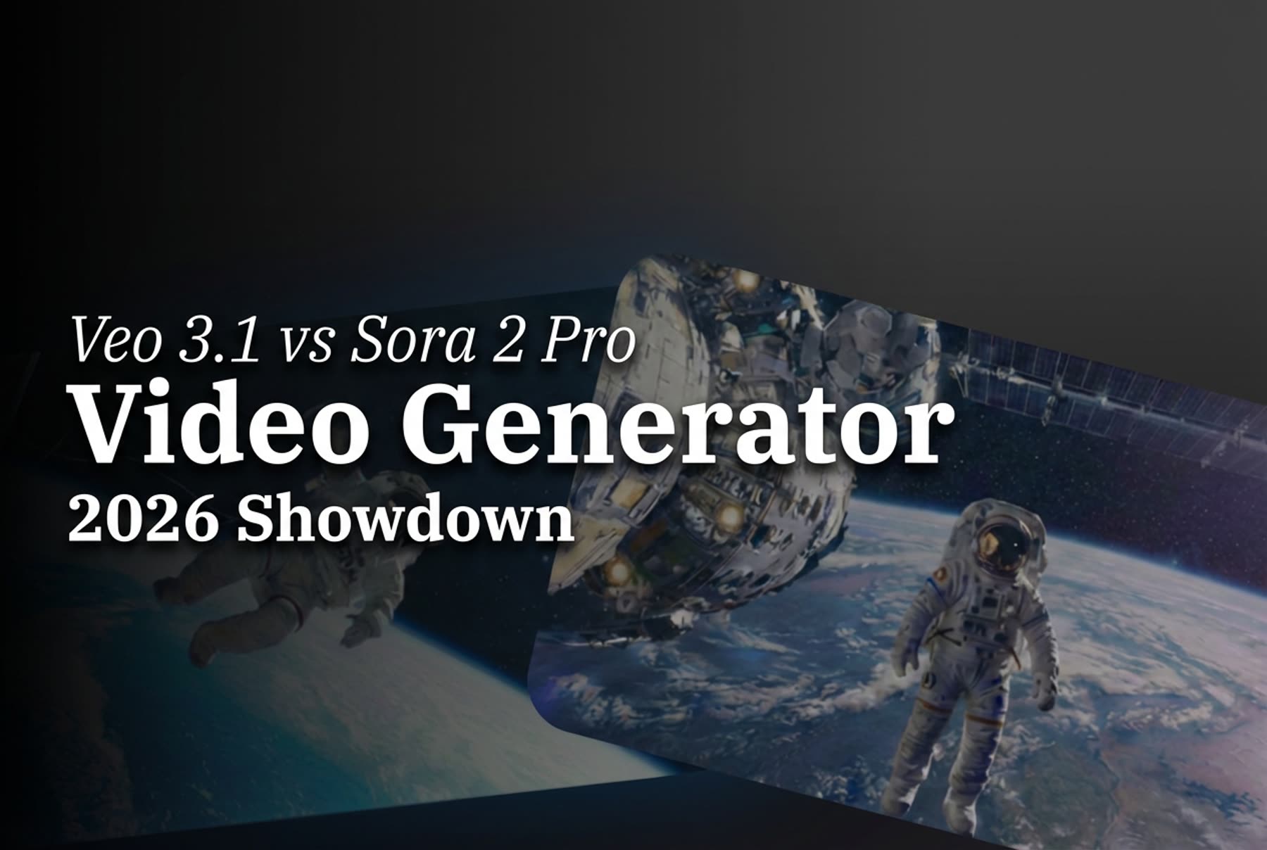 Veo 3.1 vs Sora 2 Pro: Which AI Video Generator Will Set the Standard This Year?