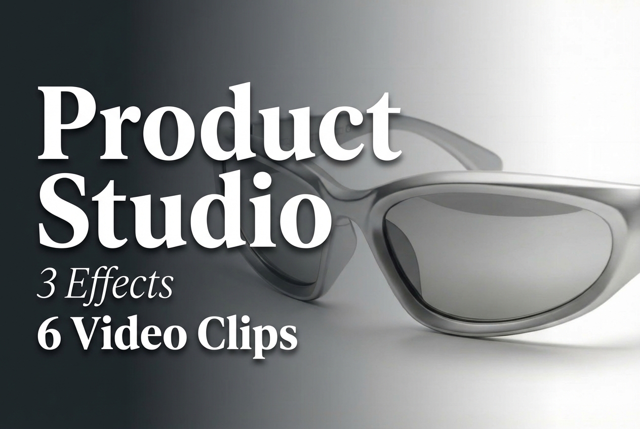 Product Studio: 3 Effects Tested on One Product Photo
