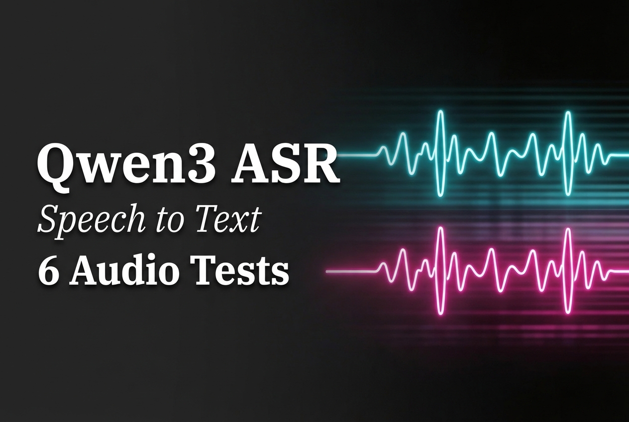 Qwen3-ASR-1.7B: Speech-to-Text in 6 Audio Tests