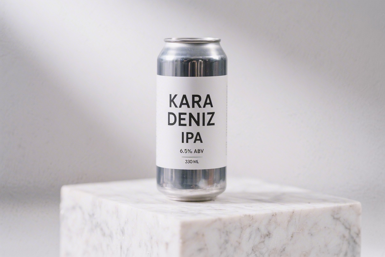 Seedream v3 output for product can label text prompt