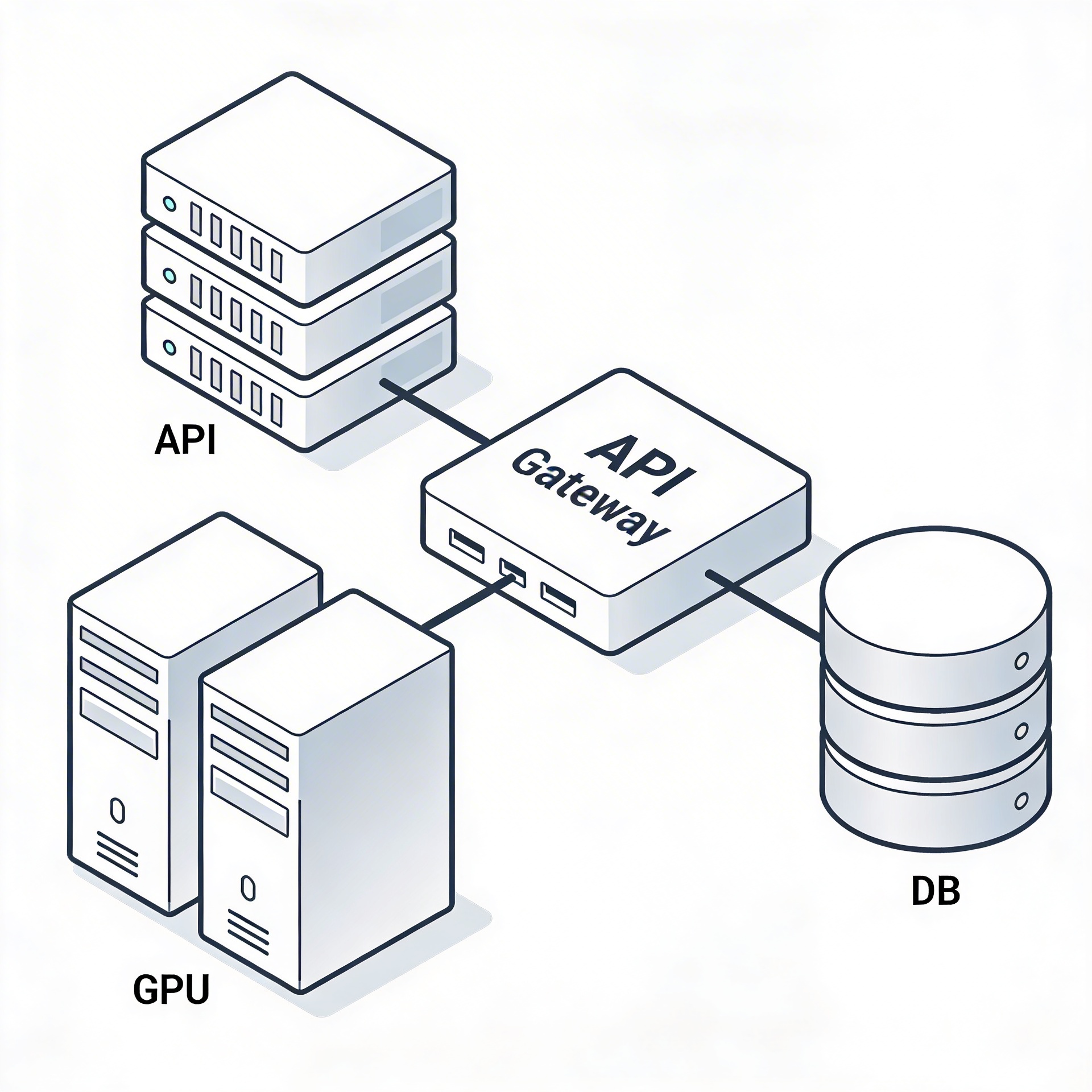 Seedream 4.5 isometric diagram output showing servers and labels