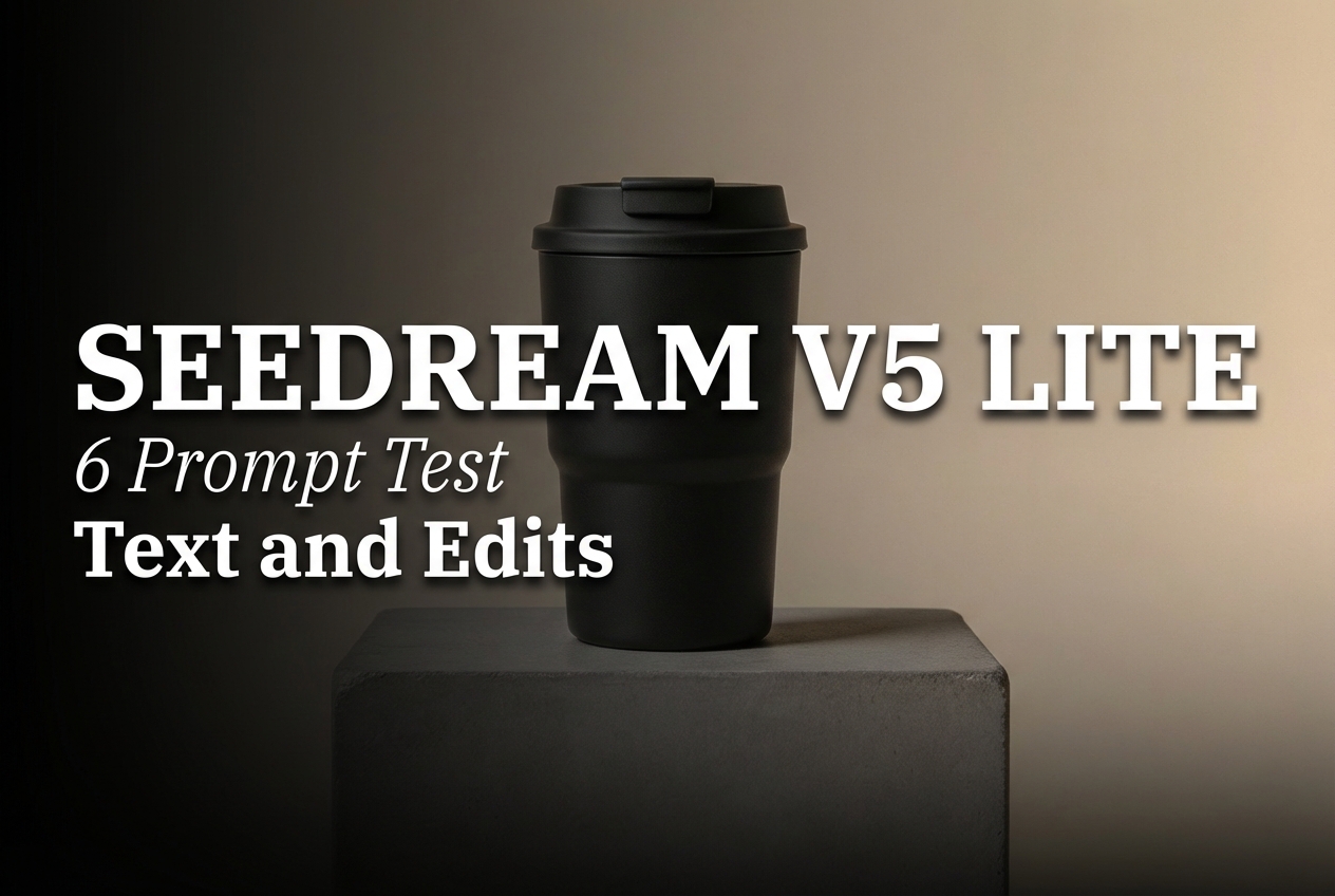Seedream V5 Lite: Text Rendering and Edit Quality in 6 Tests