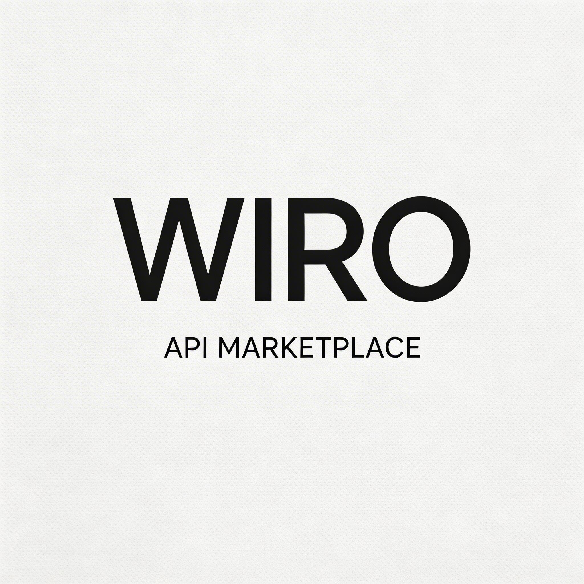 Seedream V5 Lite typography poster output with the text WIRO