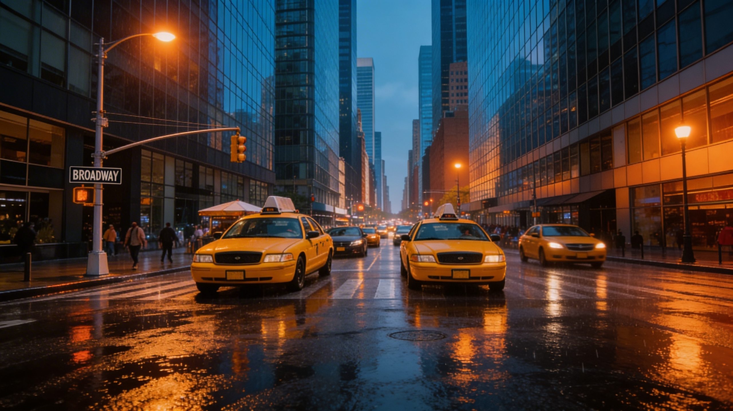 After image for street to rainy evening edit