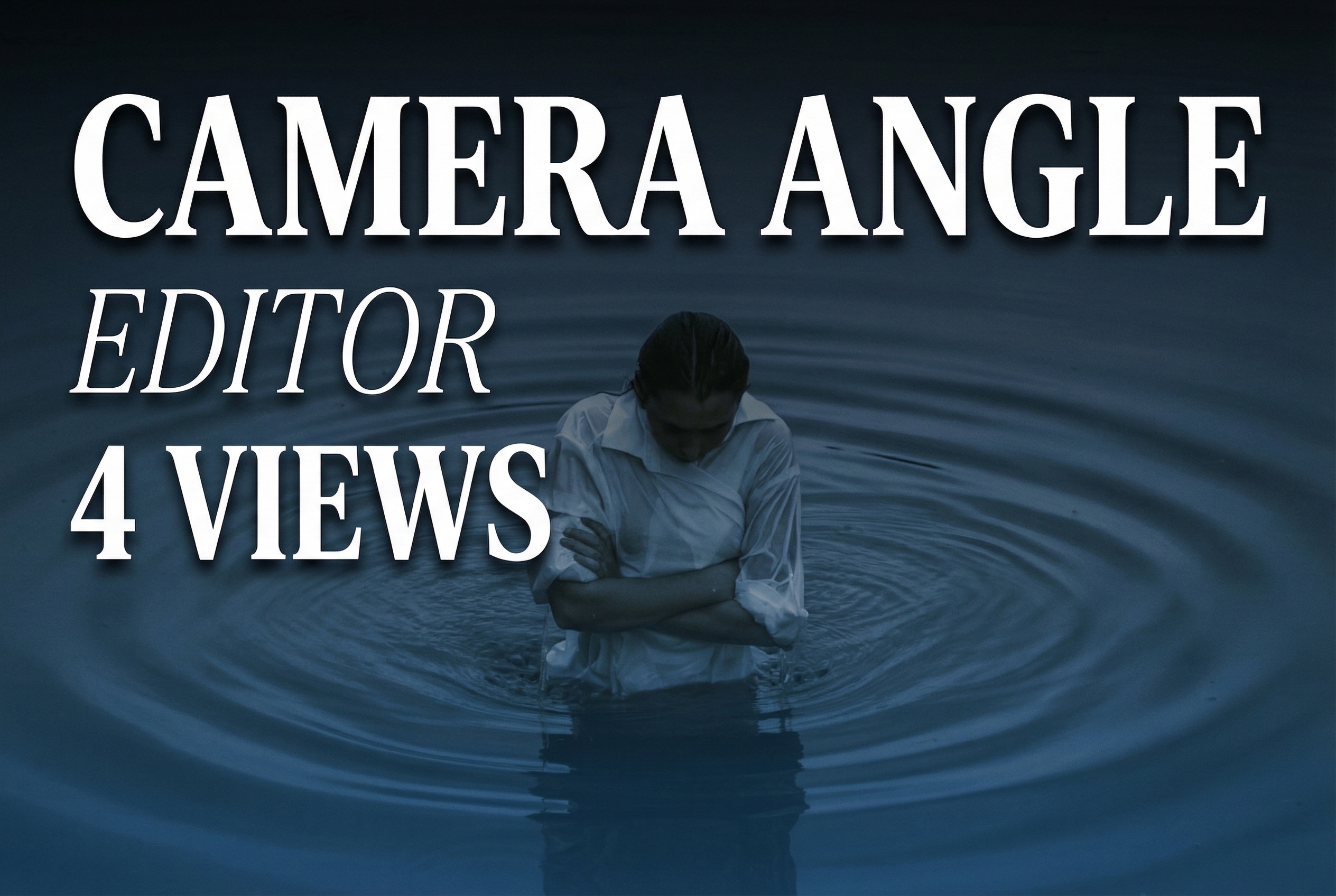 Camera Angle Editor: 4 Viewpoint Changes on One Photo