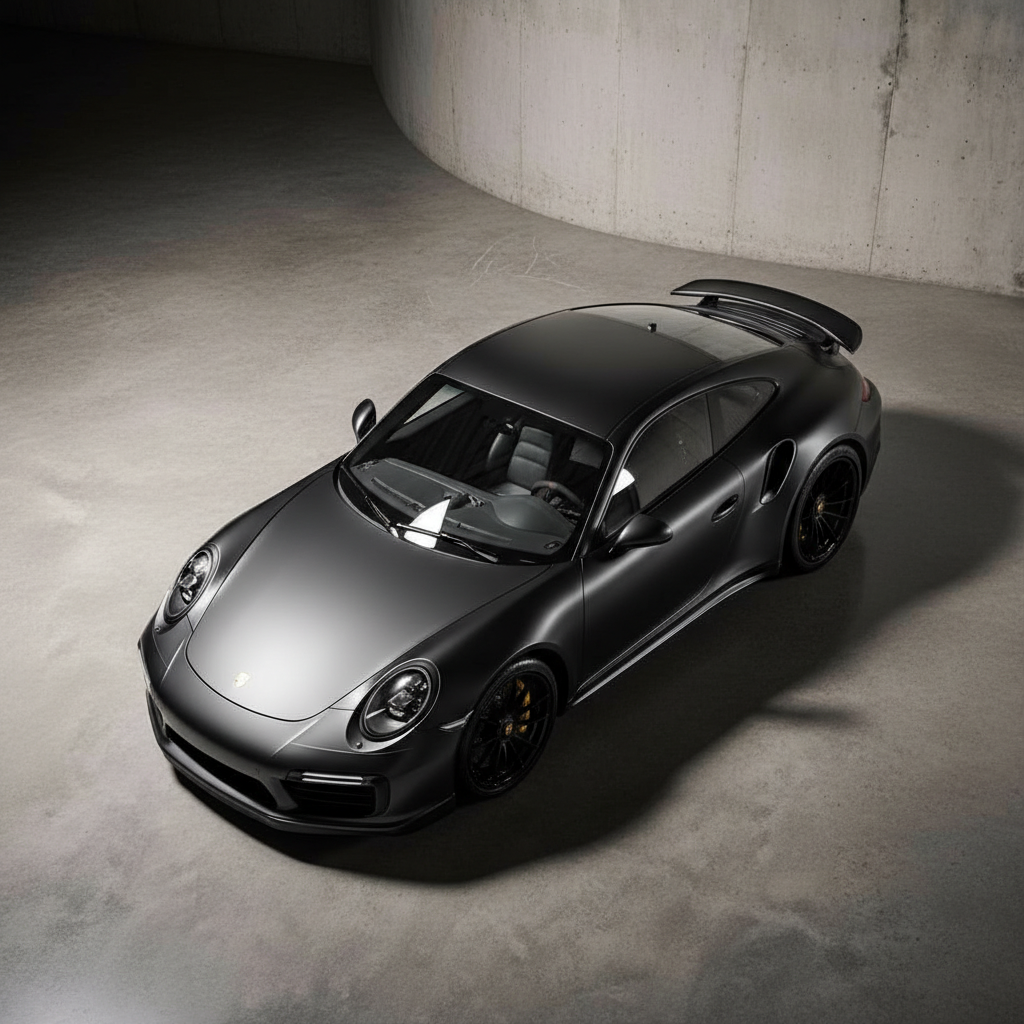 After image showing high angle camera view