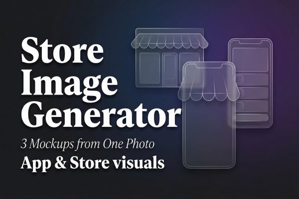 Store Image Generator: 3 Mockups from One Product Photo