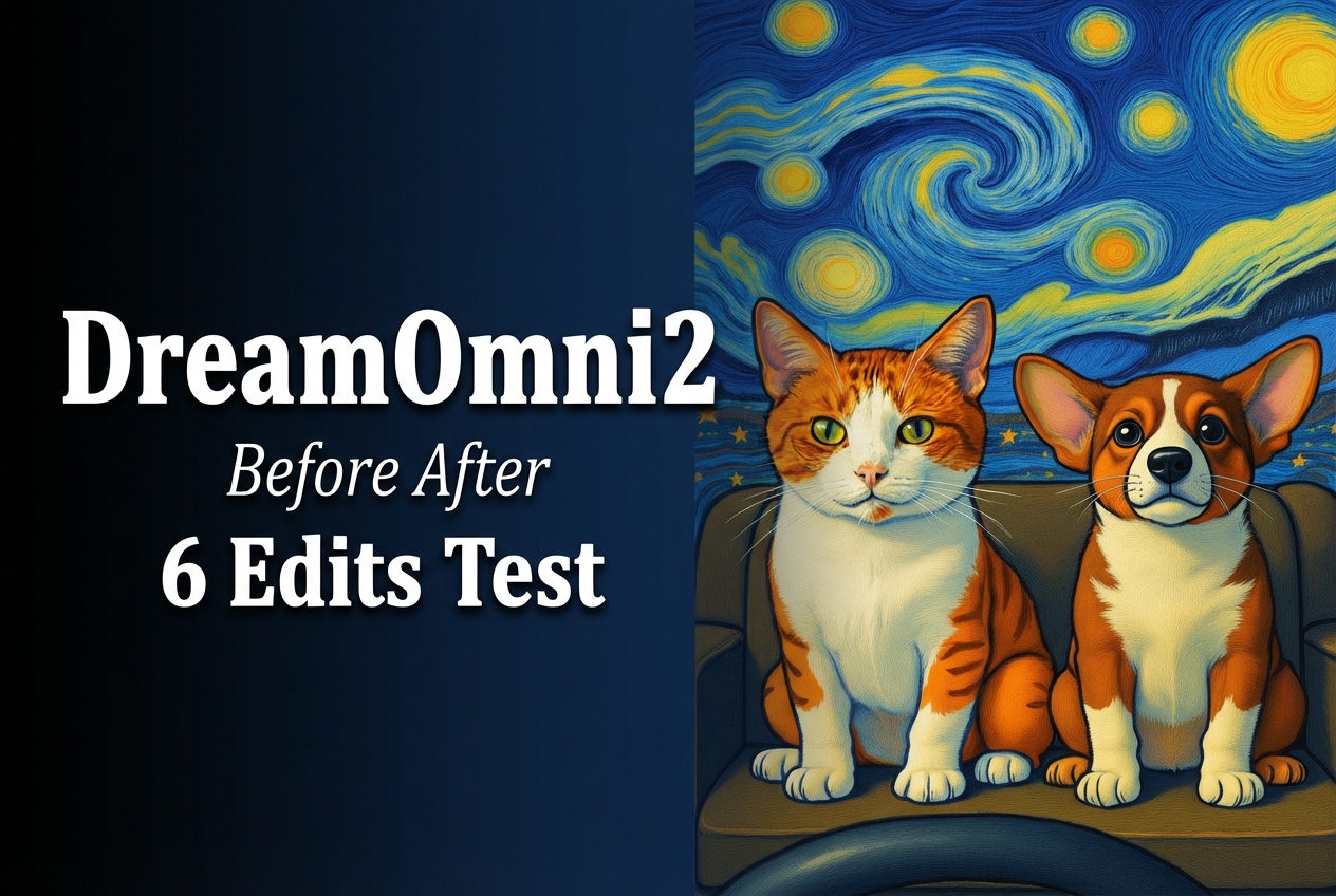 DreamOmni2: 6 Before/After Image Edits