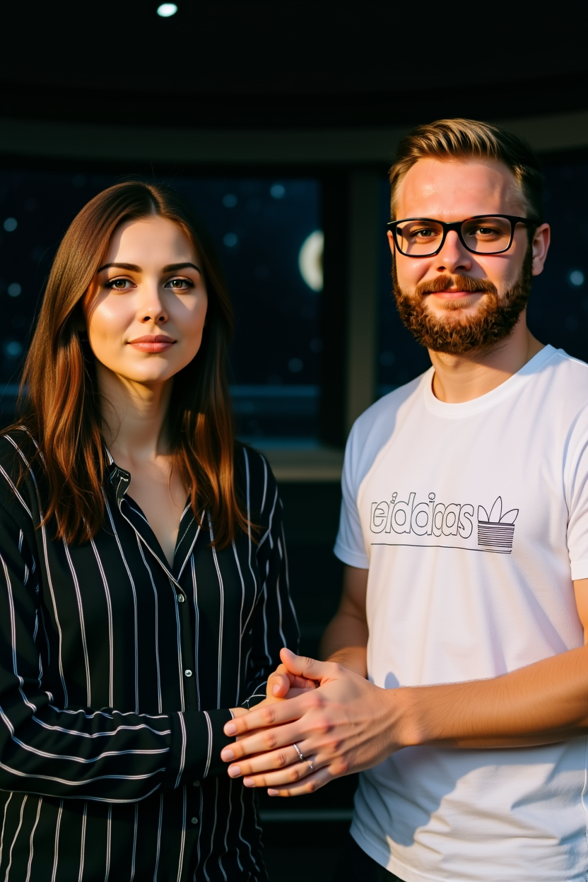 DreamOmni2 output for two-character handshake composition