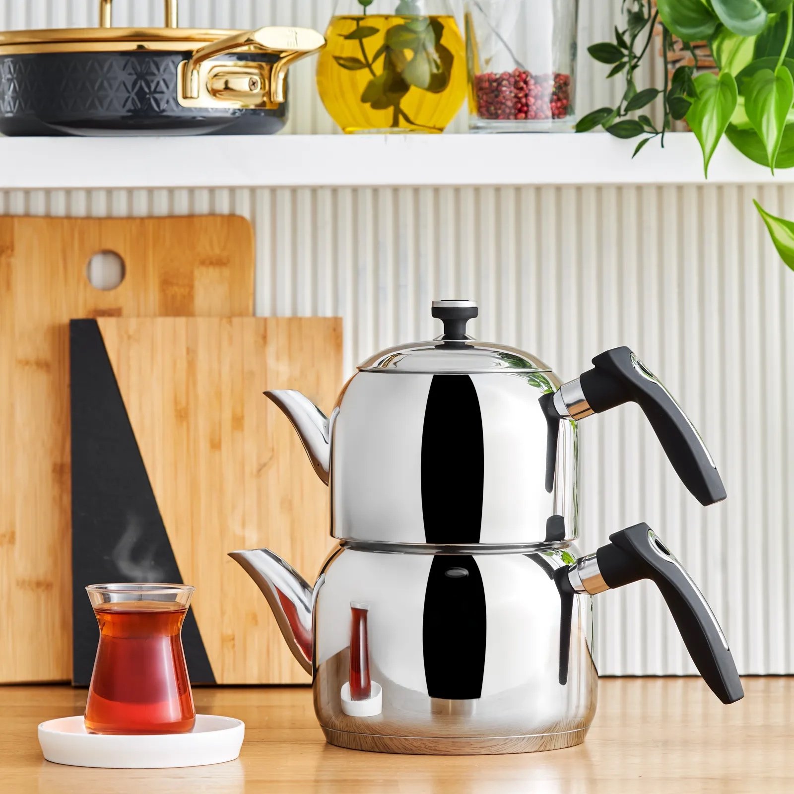 Tea set scene input