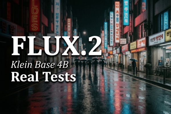 FLUX.2 Klein Base 4B: 5 Real Image Tests