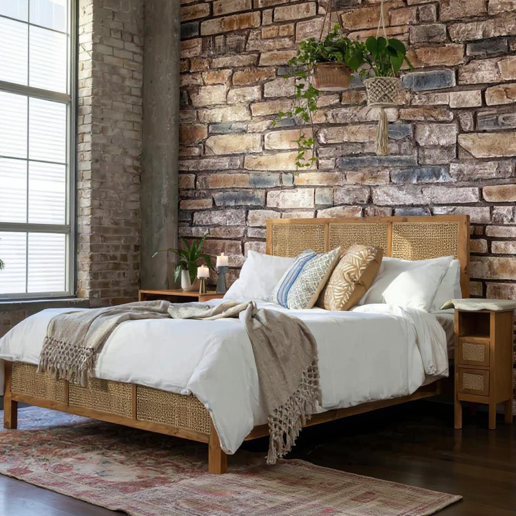 Edited output with patterned wall