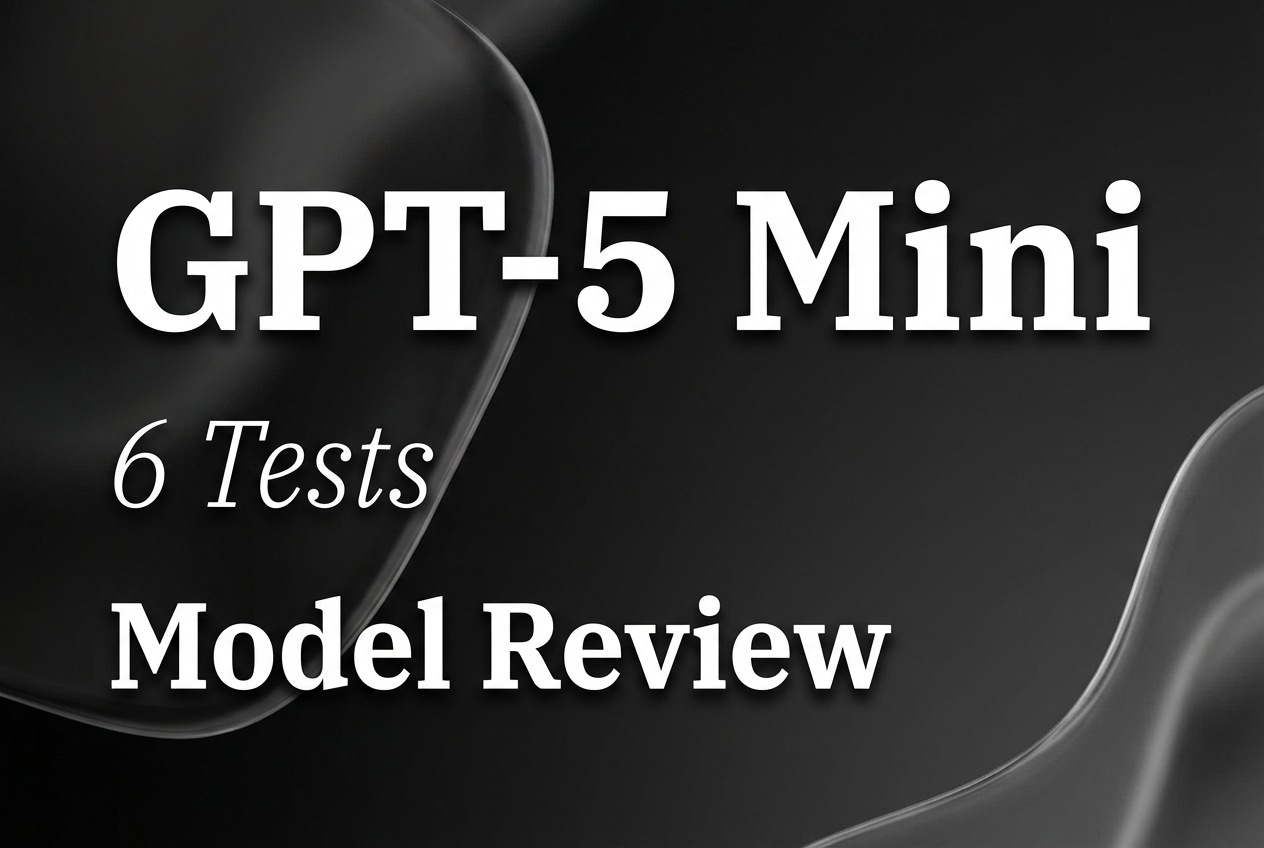 GPT-5 Mini: 6 Practical Text Generation Tests