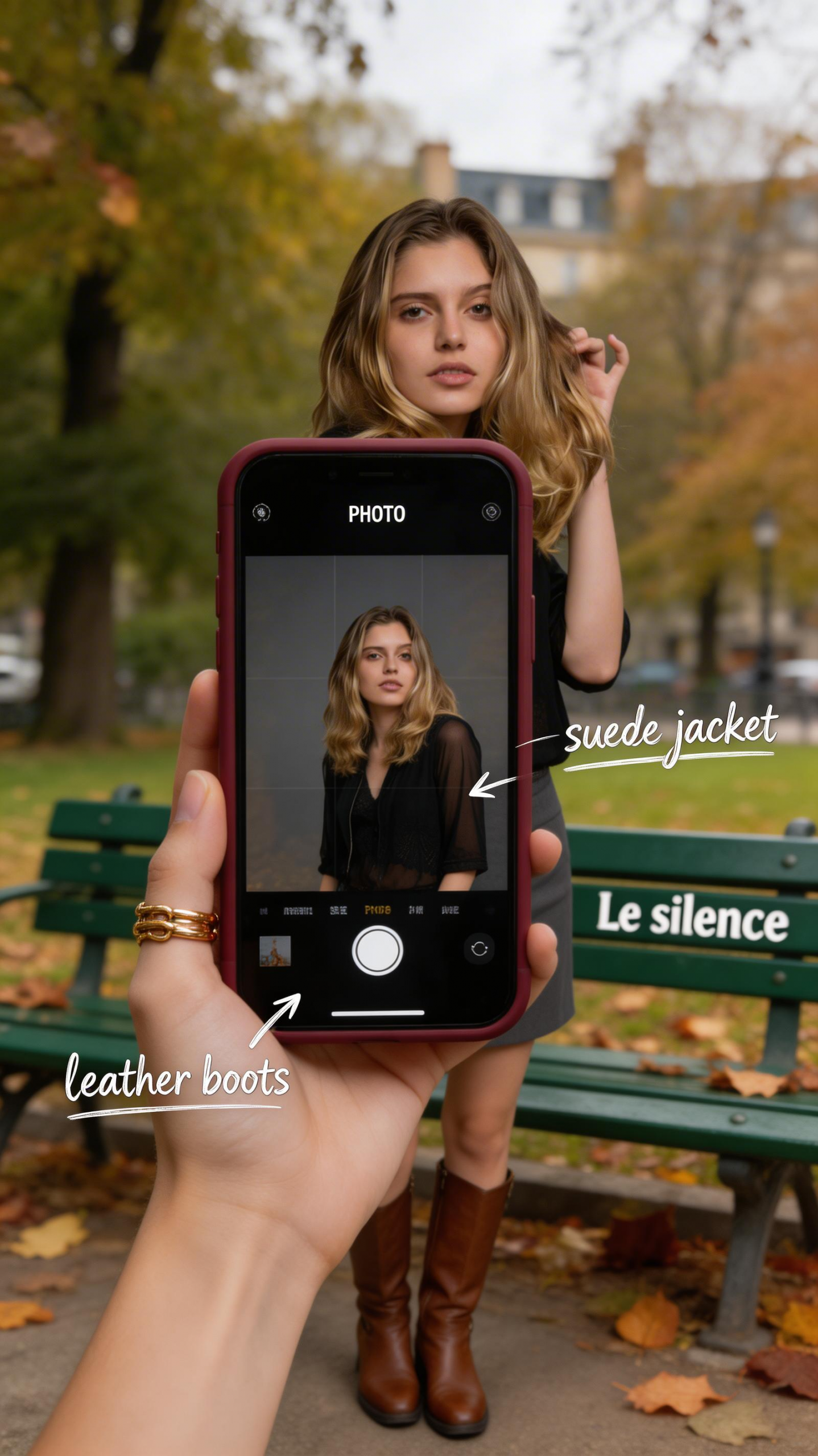 Instagram Pose output with the Pop Out preset