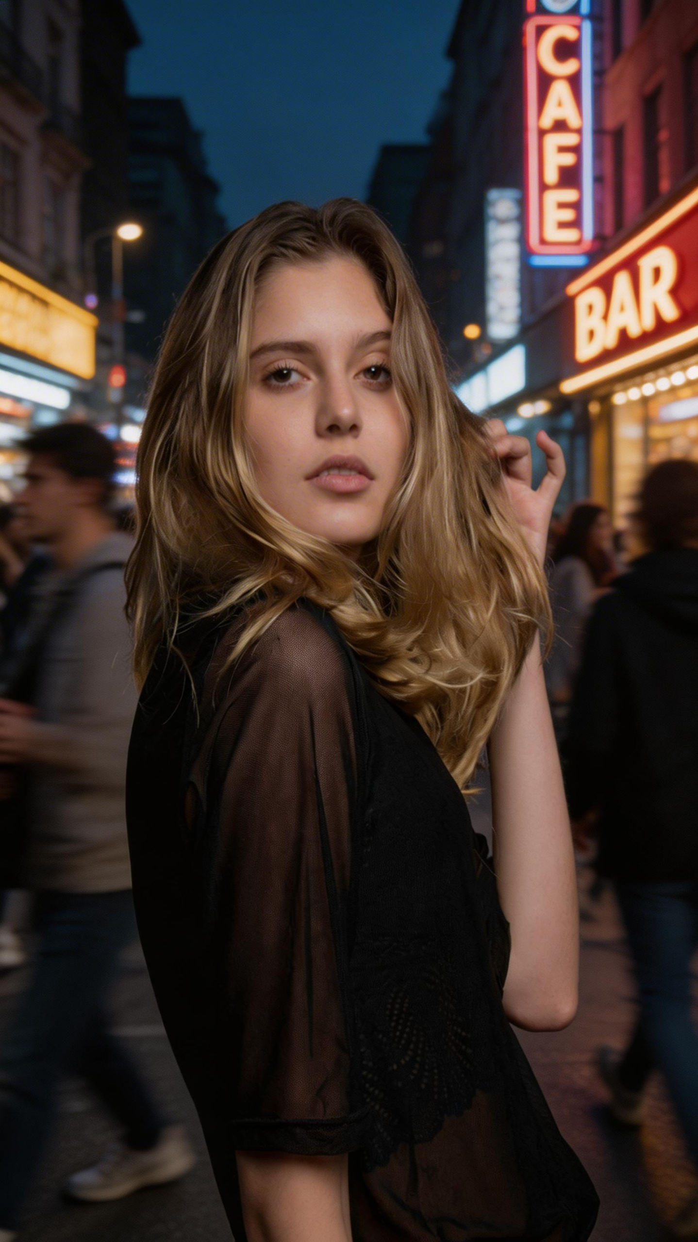 Instagram Pose output with the Street Portrait preset