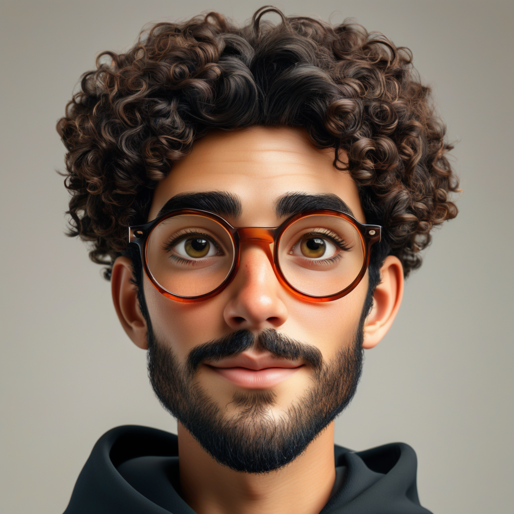 3D character portrait output