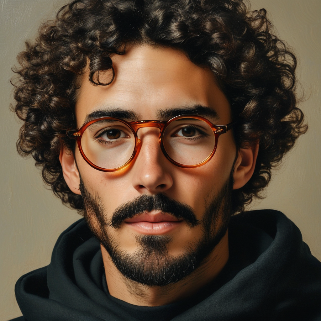 Oil painting portrait output