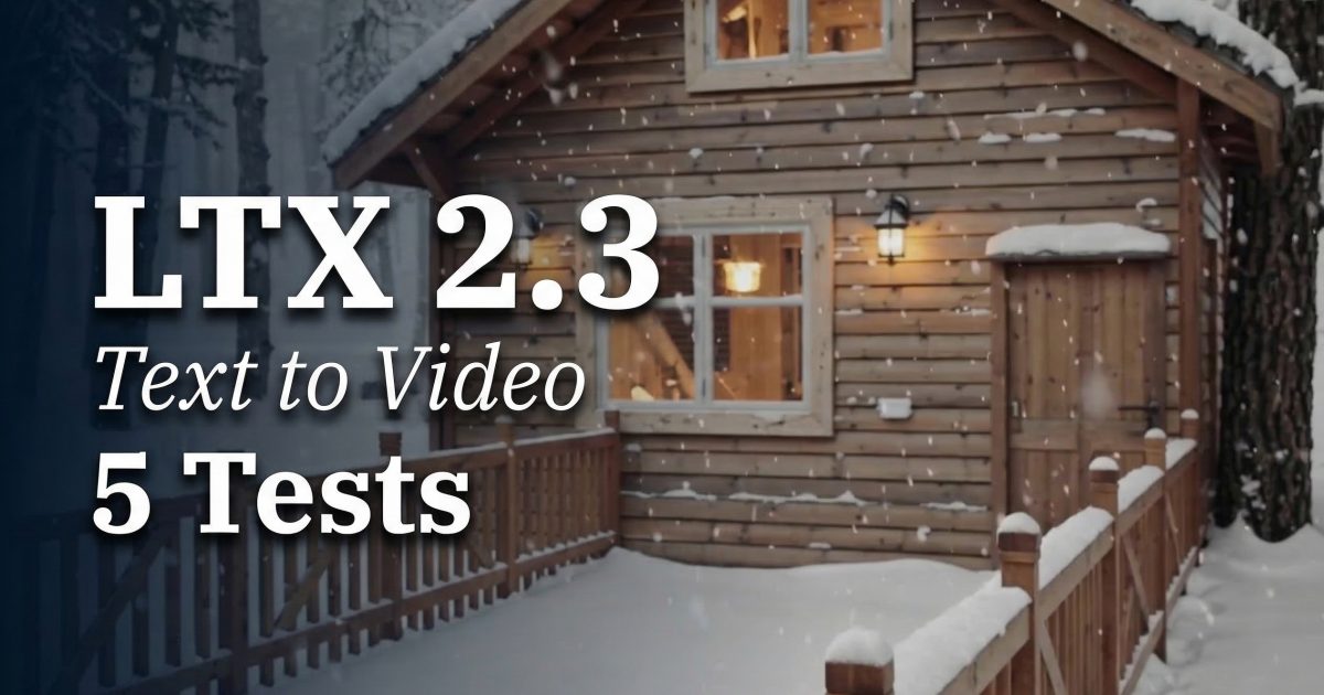 LTX-2.3: 5 Text-to-Video Tests at 1080p