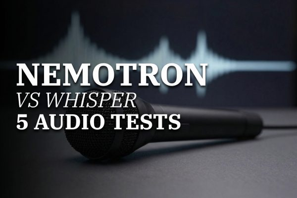Nemotron vs Whisper Large V3: 5 Audio Transcription Tests