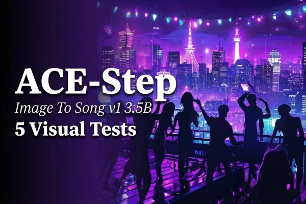 ACE-Step Image To Song (v1.3-5B): 5 Visual Tests