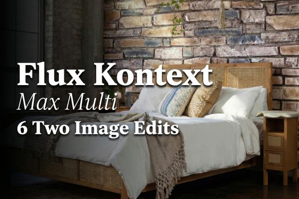 Flux Kontext Max Multi: 6 Two-Image Edits