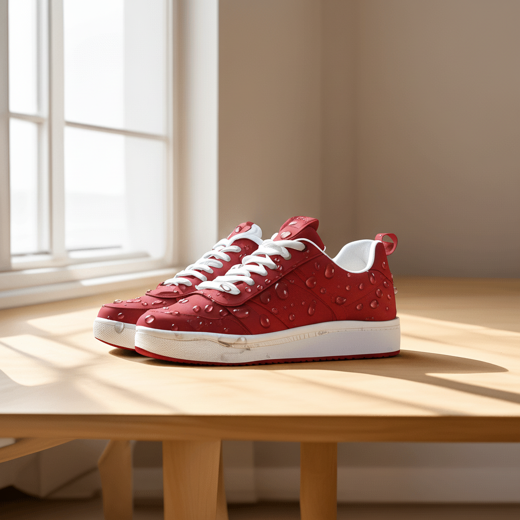 Wiro Image Edit General sneaker recolor with water droplets