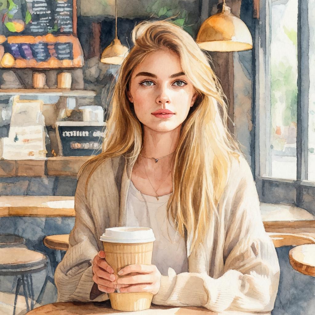 Sample 6 FireRed watercolor