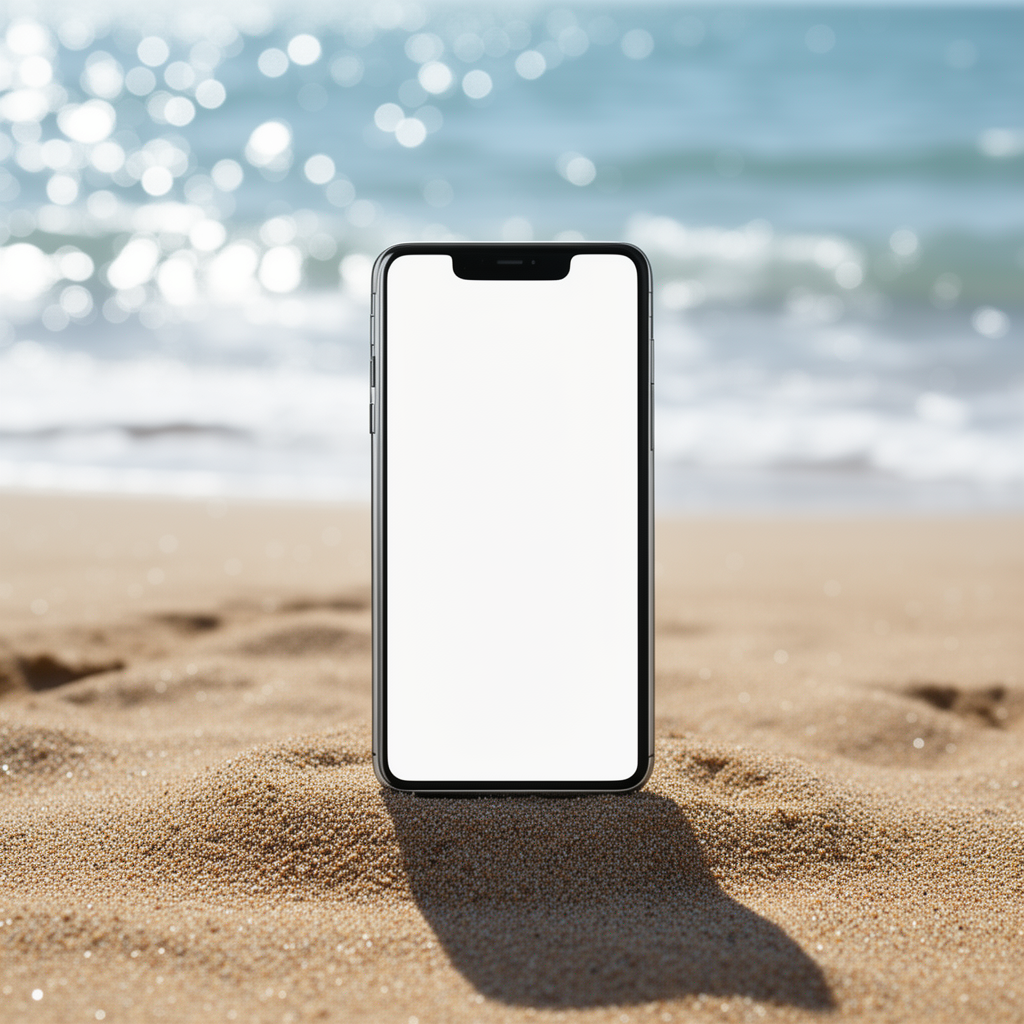 Sample 9 FLUX beach scene