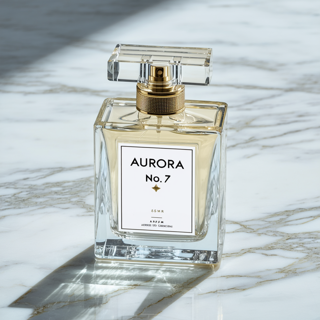 Perfume bottle product photo test