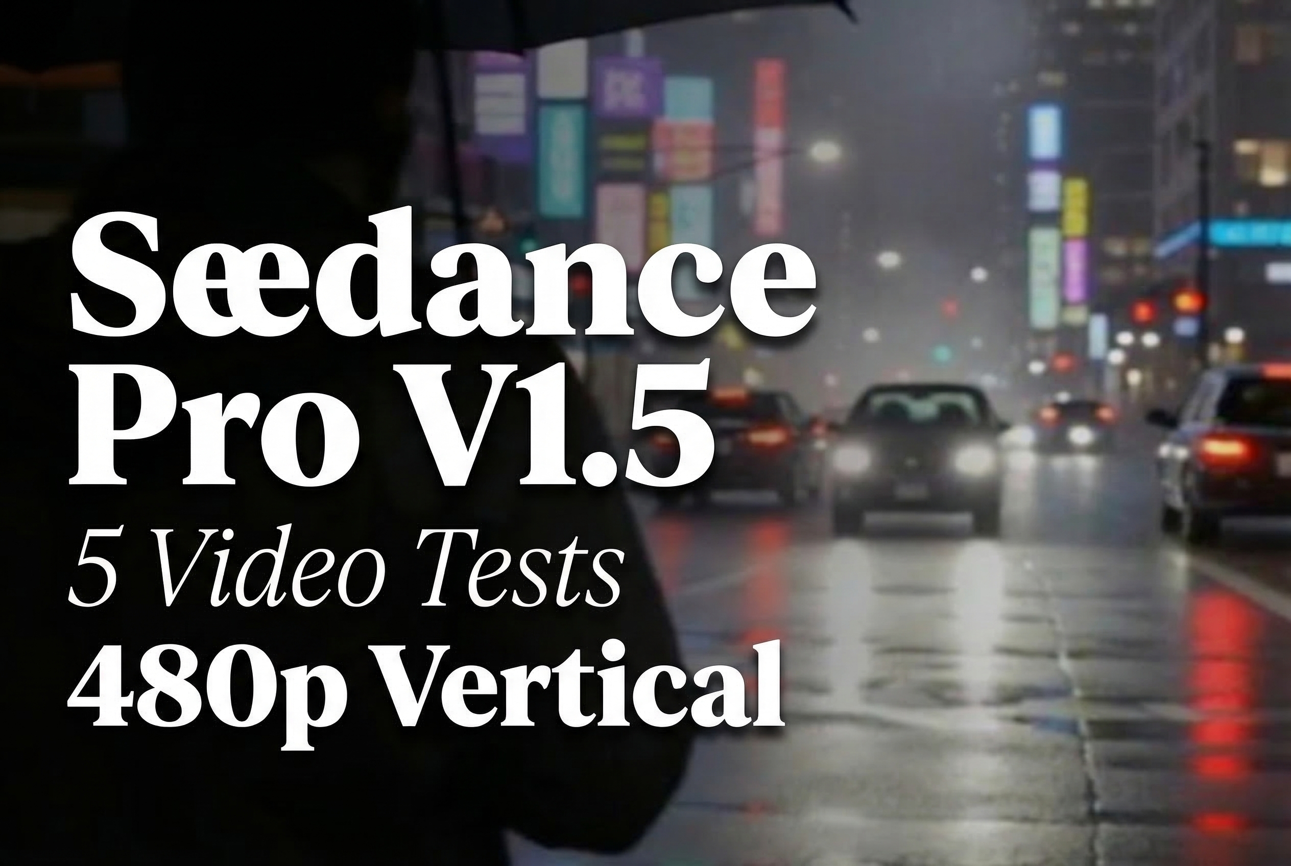 Seedance Pro V1.5: Text-to-Video in 5 Vertical Tests