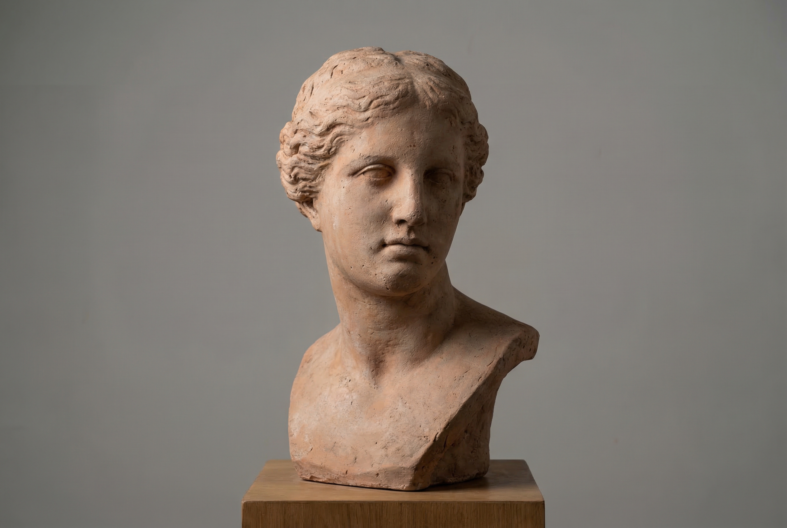 Input: sculpted bust