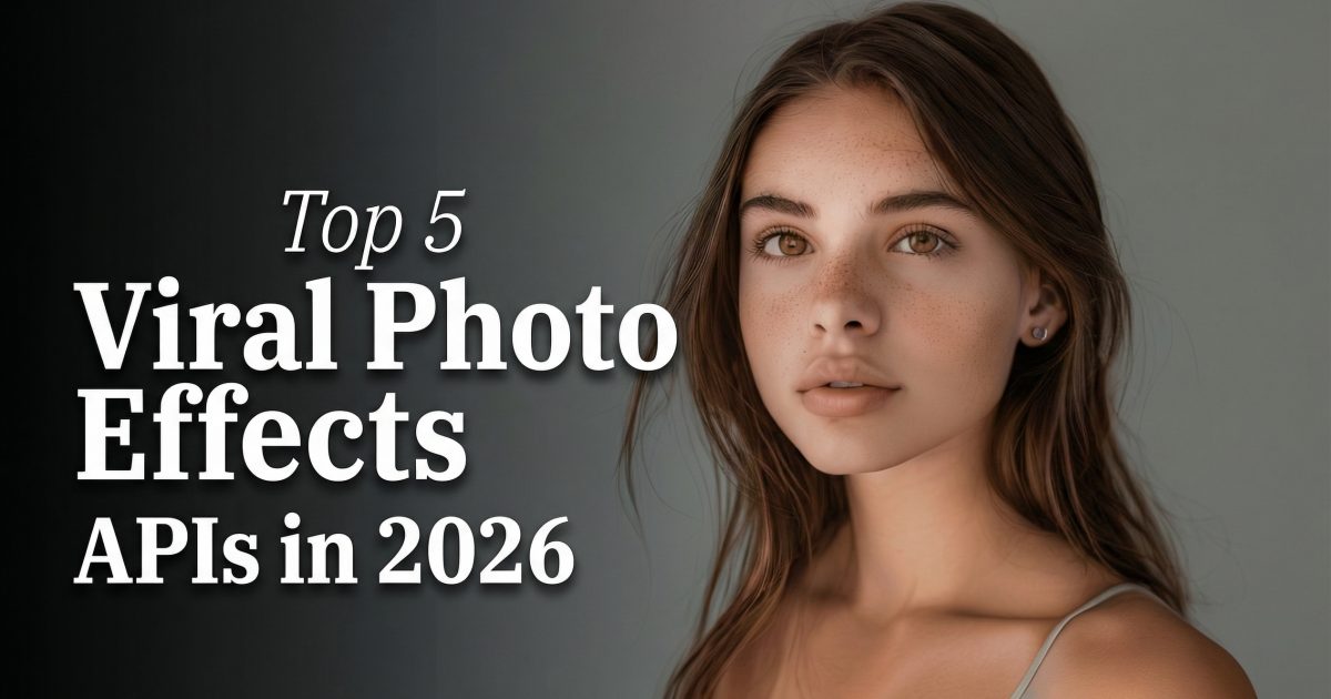 Top 5 Viral Photo Effects APIs in 2026: 1 Selfie Test