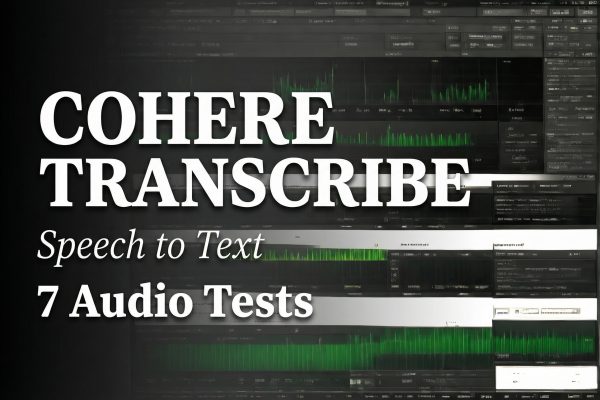 Cohere Transcribe: Speech-to-Text in 7 Audio Tests