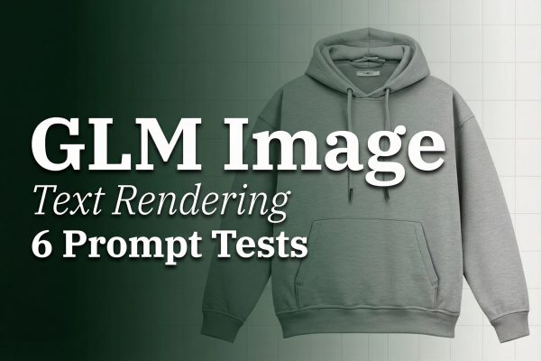 GLM-Image: Text Rendering in 6 Prompt Tests