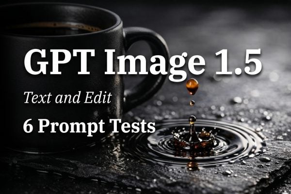 GPT Image 1.5: 6 Prompt Tests for Text and Edits