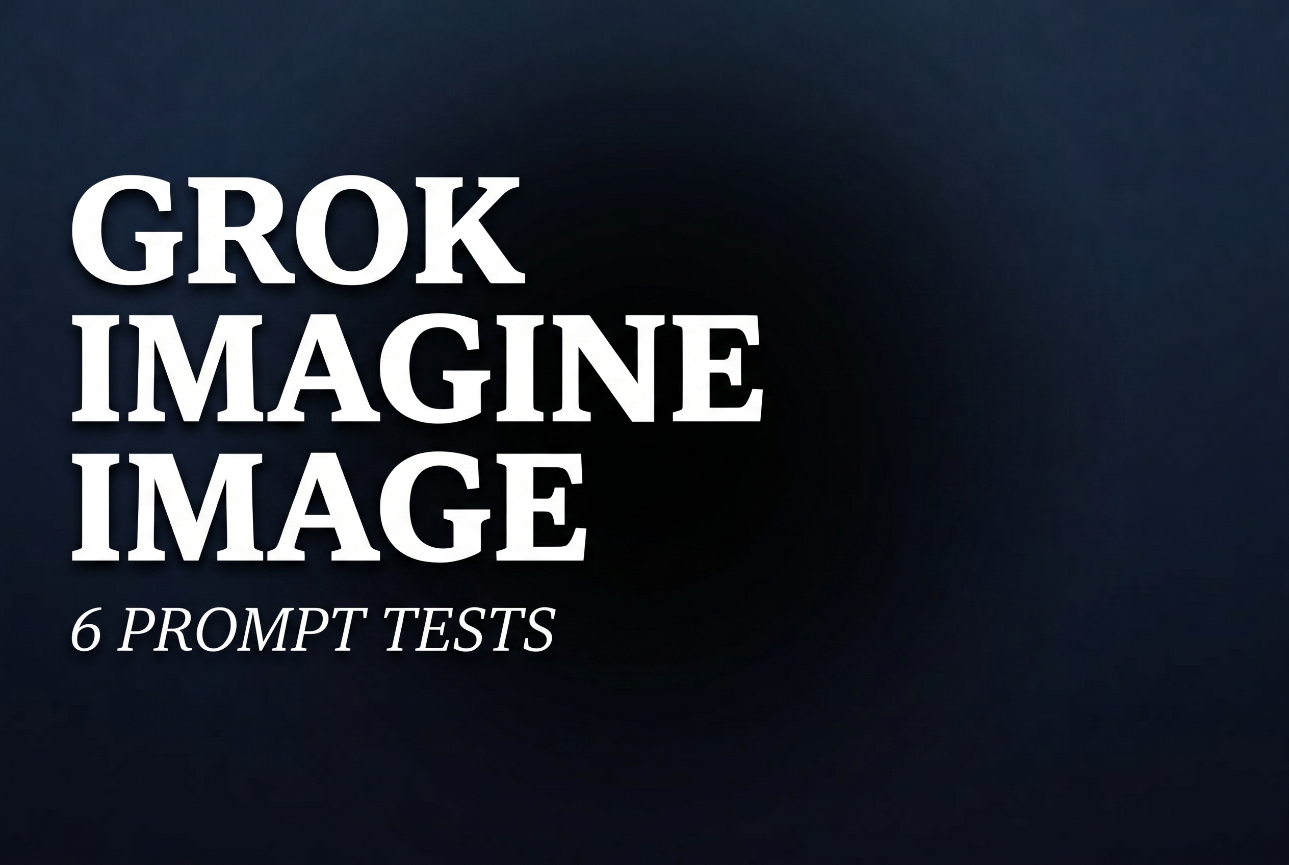 Grok Imagine Image text edits cover
