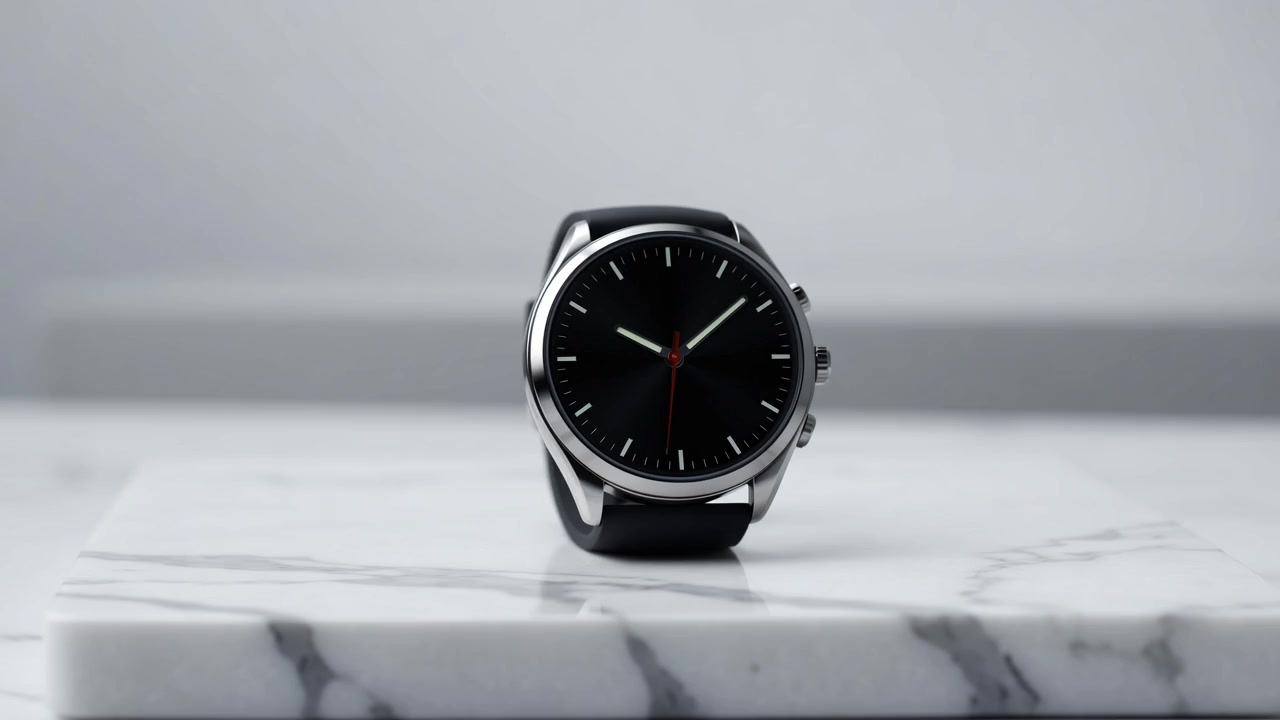 Still frame from a generated product-style video, used as the base for the cover
