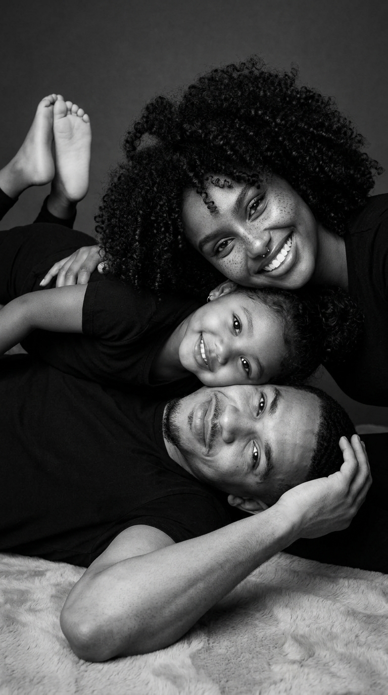 Instagram Pose Multi output for Joyful Family Pile preset