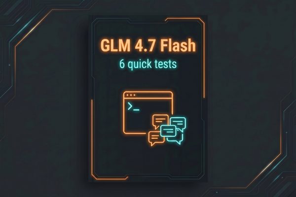 GLM-4.7-Flash: 6 Quick Tests (JSON, Code, Translation)