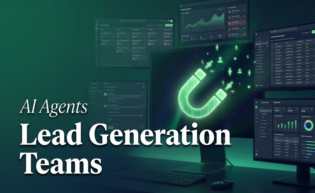 AI agents for lead generation teams cover