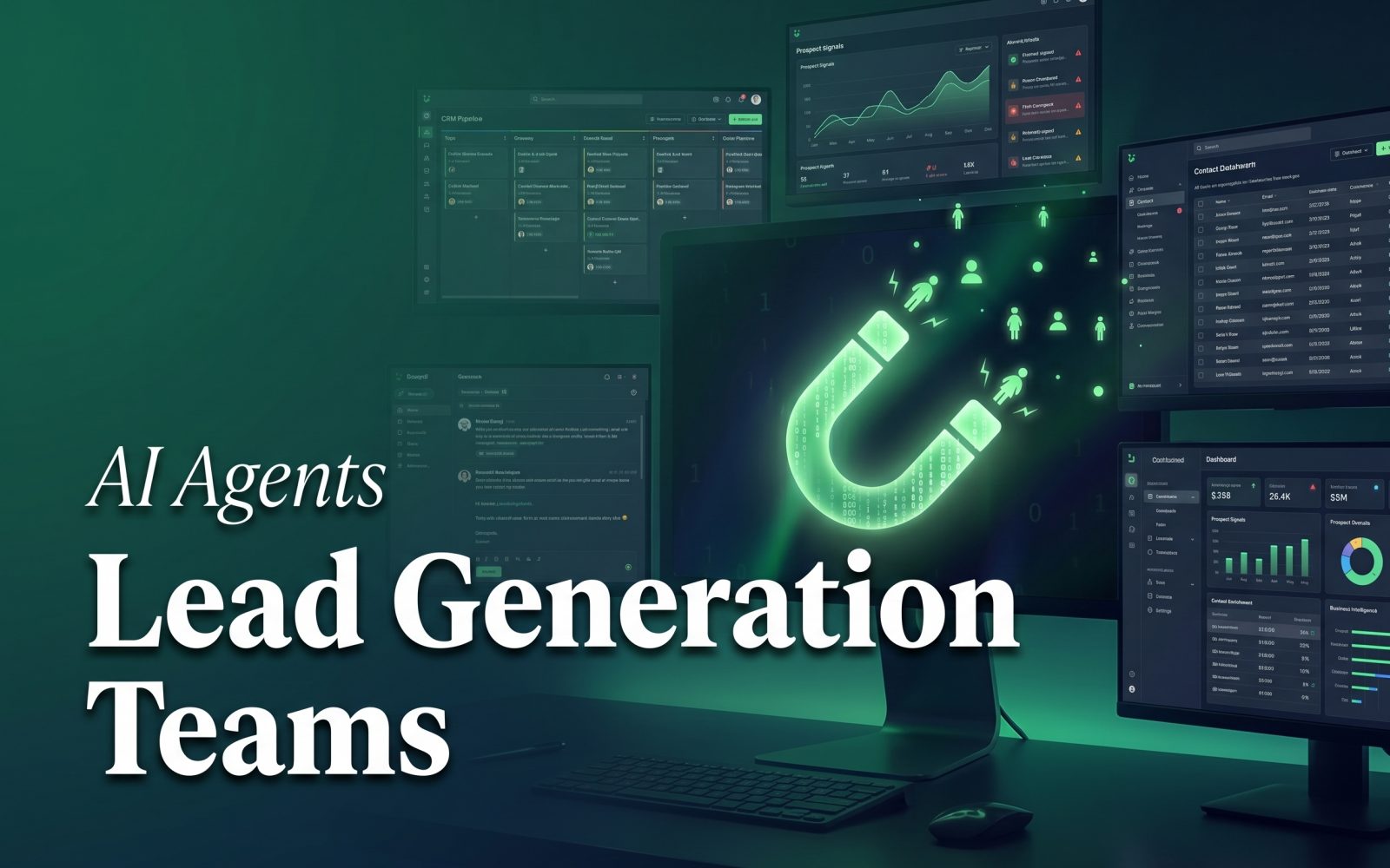 AI agents for lead generation teams cover