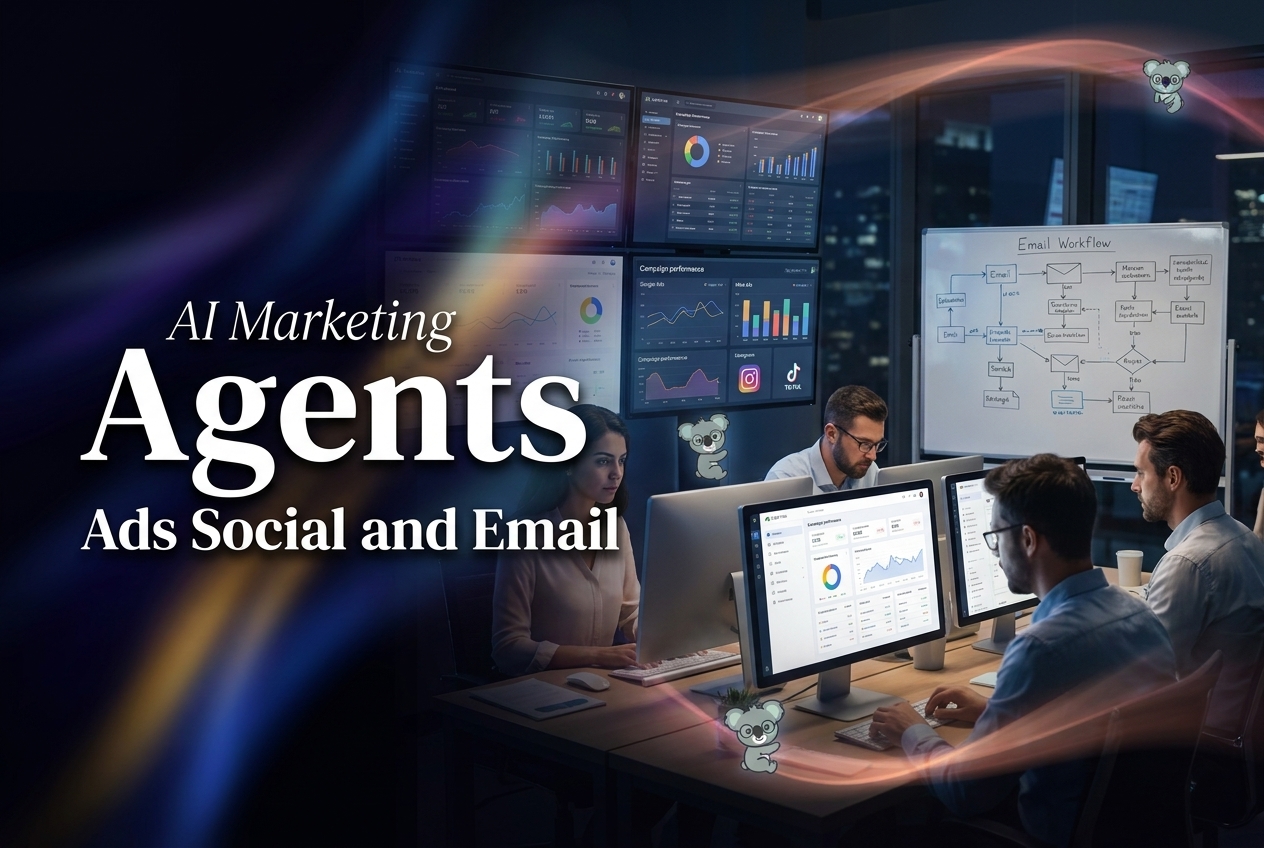 AI marketing agents cover