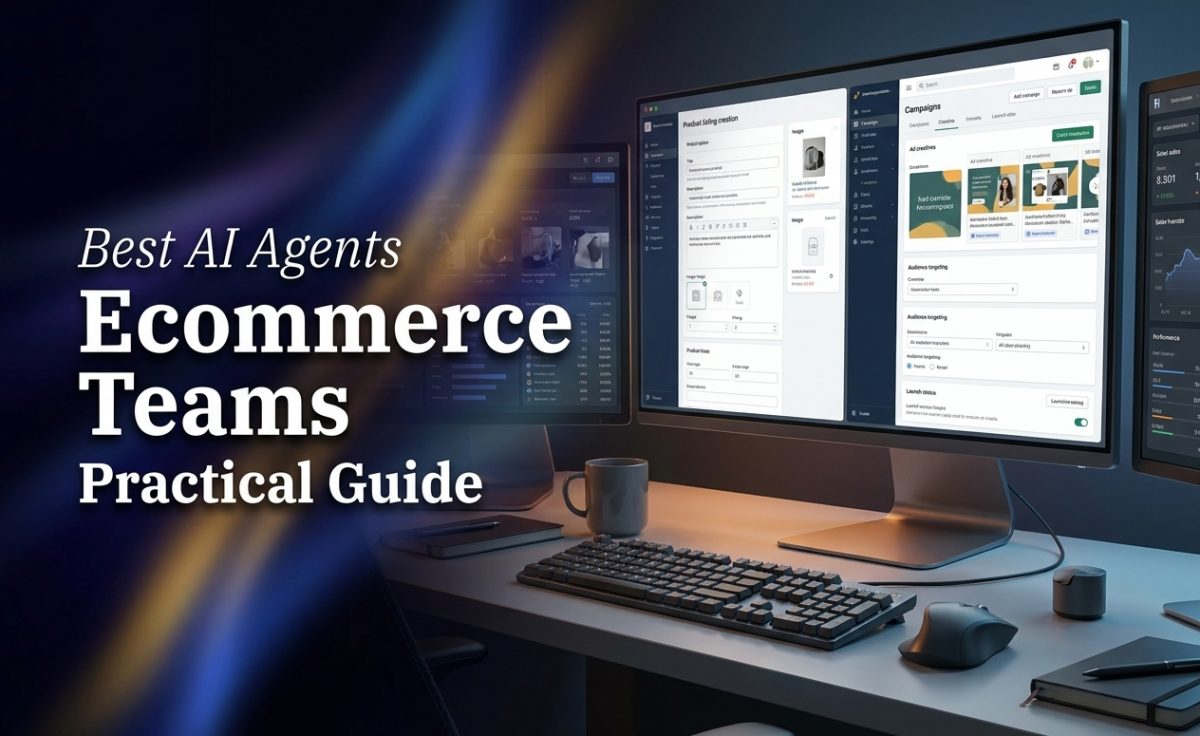AI agents for ecommerce teams cover