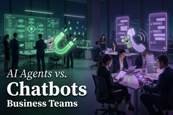 AI Agents vs Chatbots for Business Teams