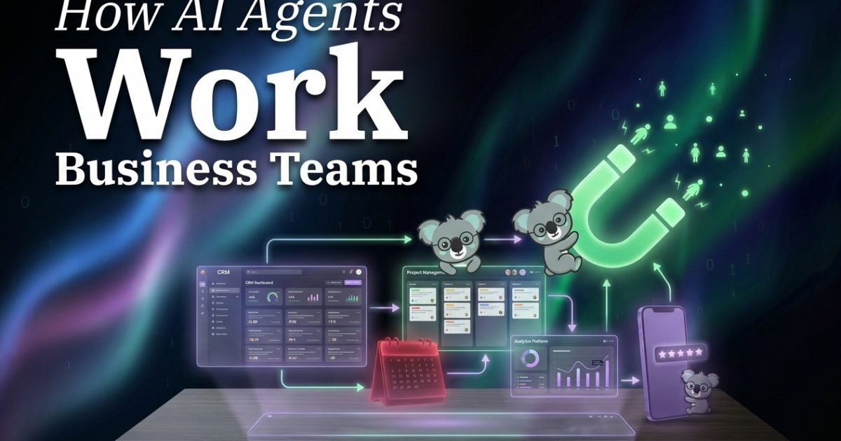 How AI Agents Work for Business Teams