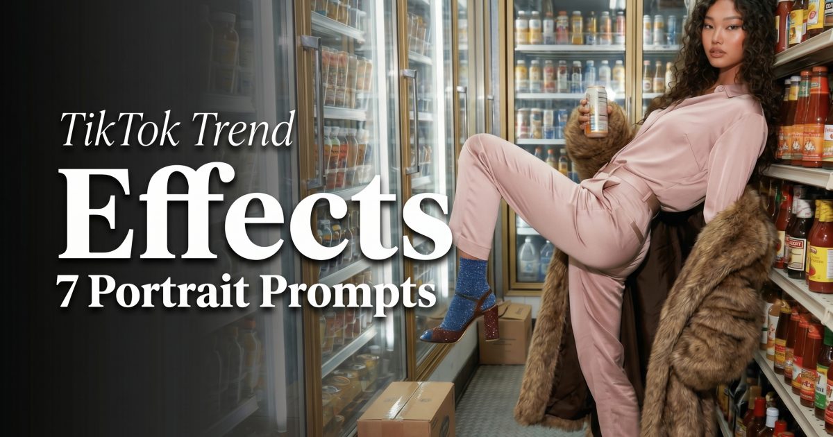 TikTok Trend Effects: 7 Viral Portrait Prompts
