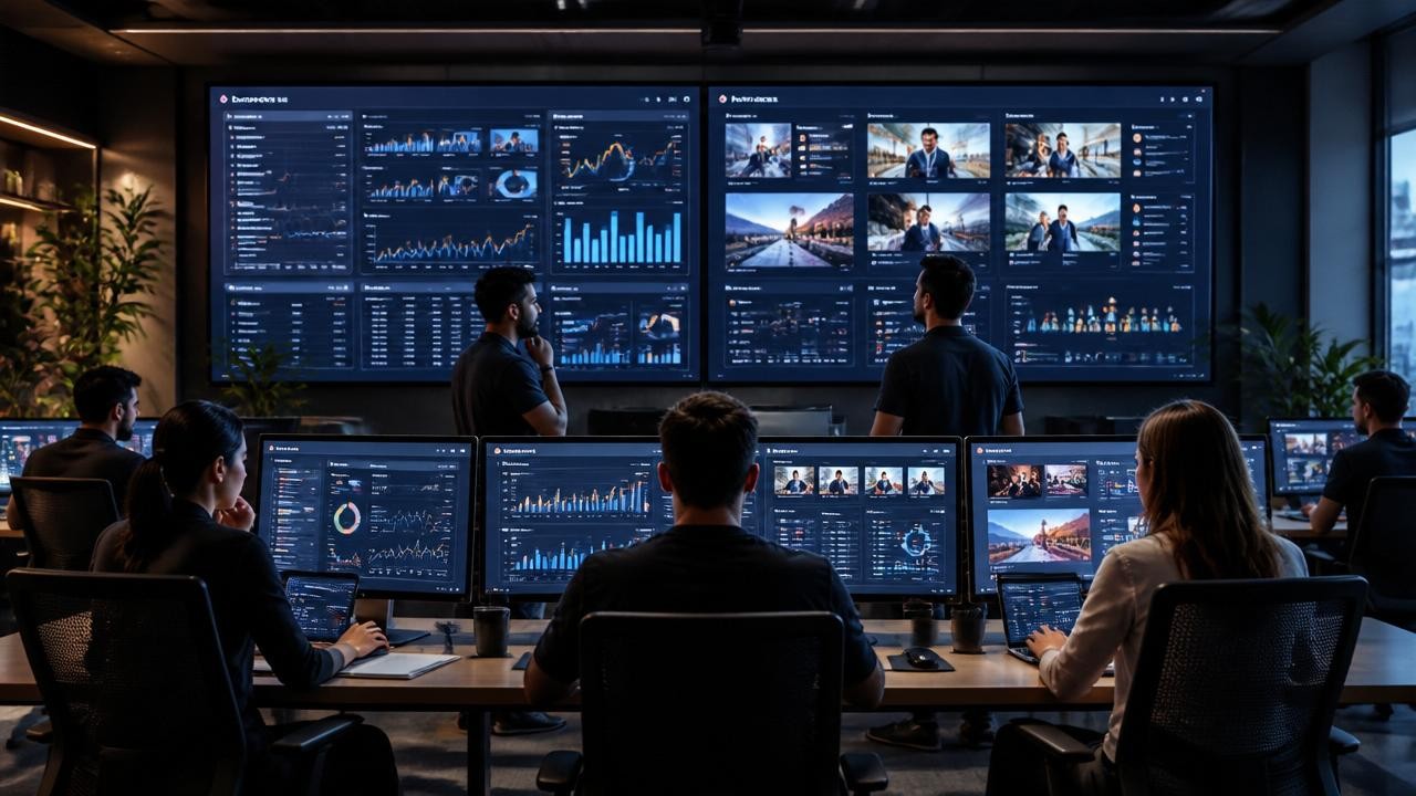 Google Ads AI agent vs Meta Ads AI agent inside a paid media control room