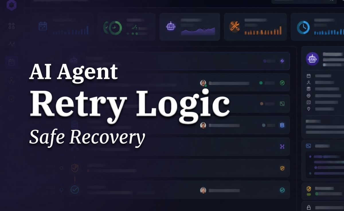 AI agent retry logic cover